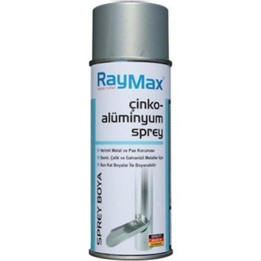 Raymax Çinko Alüminyum Akrilik Sprey Boya 400ml